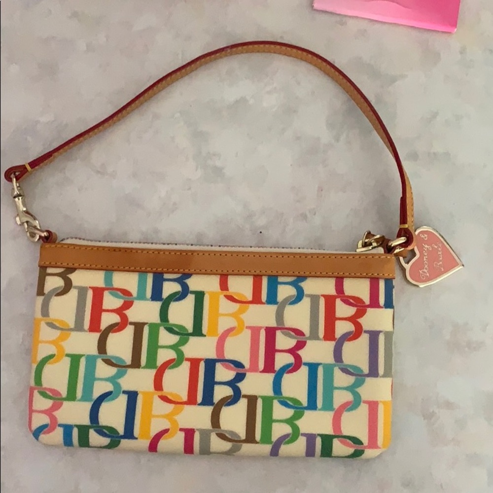 Dooney and Burke wristlet/clutch